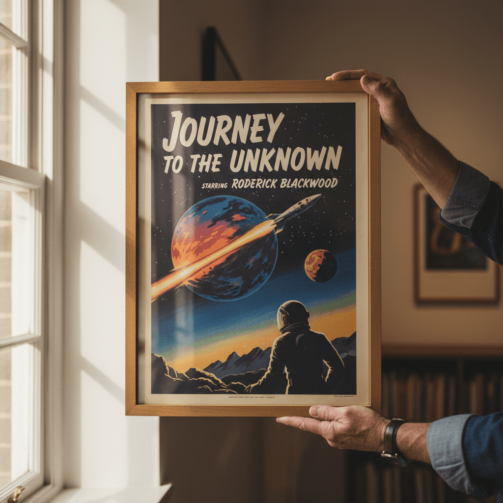 Printed marketing materials from a campaign